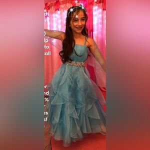 Gorgeous blue formal dress